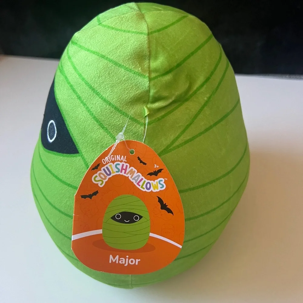 NWT Major Mummy Sqiushmallows Halloween 2022